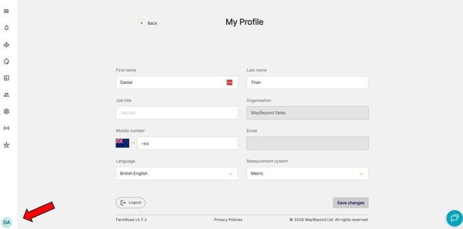 How do I manage my profile - Image 1